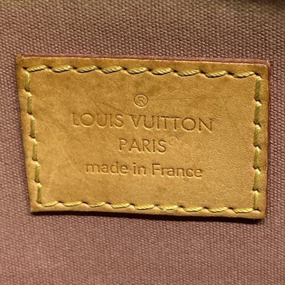 LOUIS VUITTON Alma BB Rose Velours Monogram Vernis Handbag 788-080825 - Picture 13 of 14